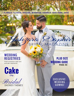 Jahzara Saphir Bridal Magazine September Issue 2016