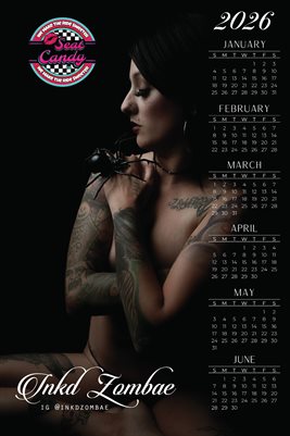 Zombae Spider Calendar
