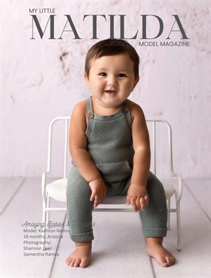 Matilda Model Magazine Amazing Babies & Toddlers Jan 2023 Vol 1 Cover 3