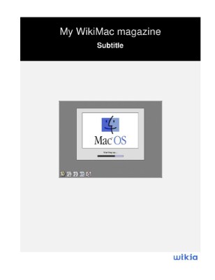My WikiMac magazine