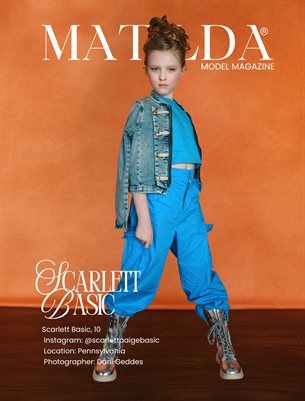 Matilda Model Magazine Weekly Issue Kids 2026 Scarlett Basic