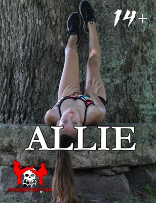 Allie - Petite Blonde Fitness Teen with Braces from Ohio Shows Off Her Flexibility with Tight Stretches