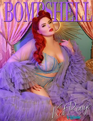 BOMBSHELL Magazine November 2021 BOOK 1 - Kat Rouge Cover