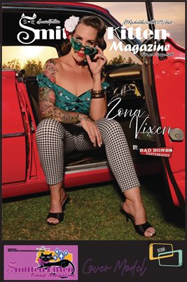Smitten Kitten Pinup Magazine Zona Vixen Volume 4 Issue 38 COVER POSTER