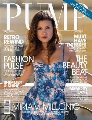 PUMP Magazine | The Fall Fashion Guide Issue | Vol.2 | Nov. 2021