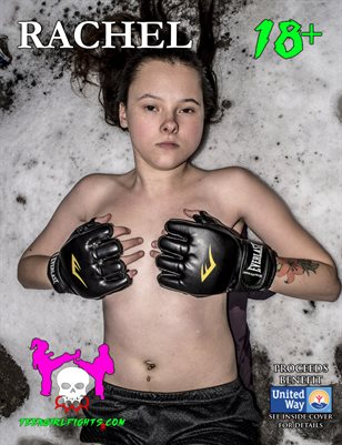 Rachel - Sexy Petite Nude Naked Freckled Face Ukranian Teen Babe in the Snow with Gloves Ready to Fight