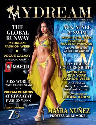 Mydream Magazine – Issue 4 | Runway Edition (Essentials) — Mayra Nunez | November 2025