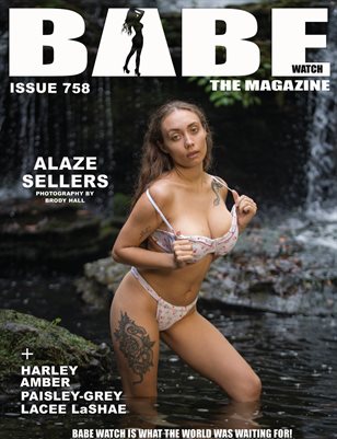BABE WATCH ISSUE 758 FT ALAZE SELLERS