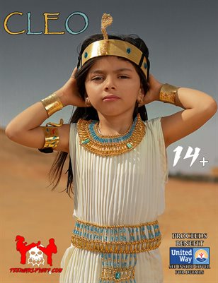 Cleo -  Petite Brazil Preteen Tween Loves Pretending to Be a Fierce Version of Cleopatra Ruling the Egyptian Desert