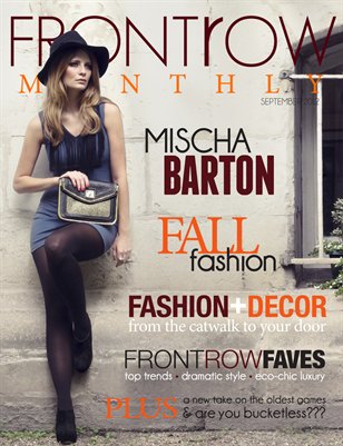 Front Row Monthly | September 2012