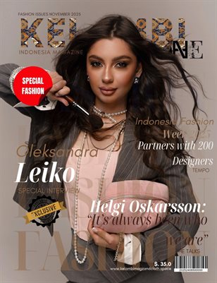 Kelambi Magazine Fashion Interview Oleksandra Leiko November 4th 2025