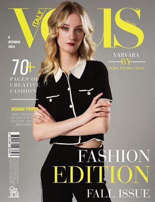 VOUS ITALY | The October Fashion & Beauty Edition | Vol.6 | 2024