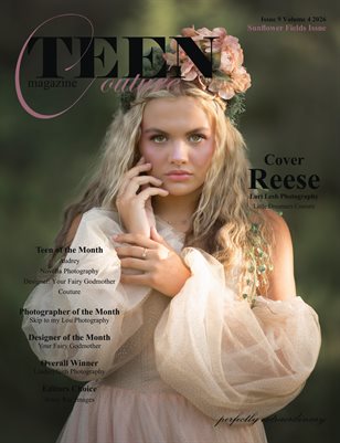 Teen Couture Magazine Sunflower Fields Issue 9 Volume 4 2026