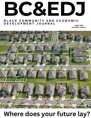 Black Community & Economic Development Journal June 2023