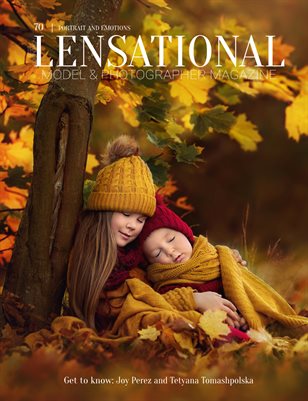 LENSATIONAL Model and Photographer Magazine #70 Issue | Portrait and Emotions - November 2020