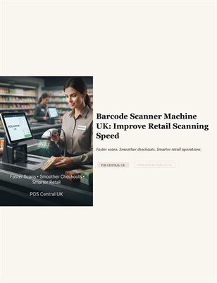 Barcode Scanner Machine UK: Improve Retail Scanning Speed​