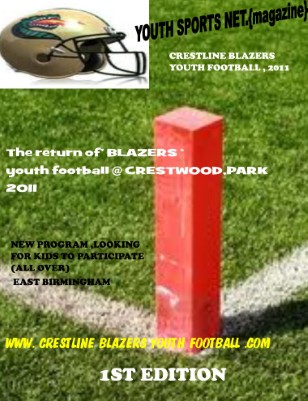 BLAZERS YOUTH FOOTBALL"RETURN"CRESTLINE