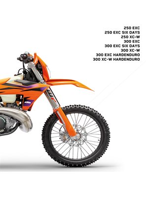 KTM 2024 KTM 250-300 EXC XC-W TBI Repair Service workshop manual