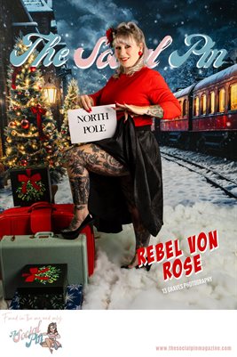 The Social Pin | Issue 133 | Rebel Von Rose Poster