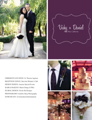 Vicky + Daniel Vendor Magazine