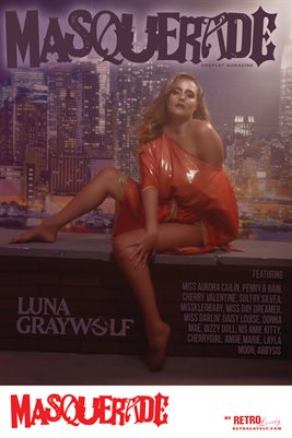 Masquerade No.14 – Luna Graywolf Cover Poster