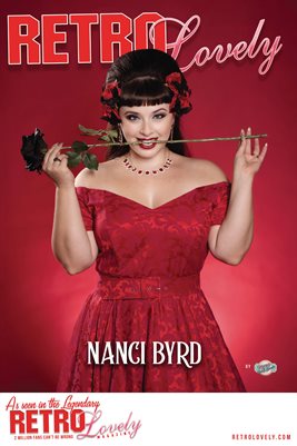 Retro Lovely No.217 – Nanci Byrd Cover Poster