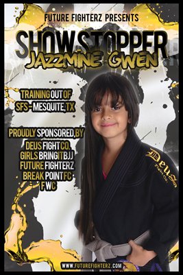Jazzmine Gwen Yellow - Poster