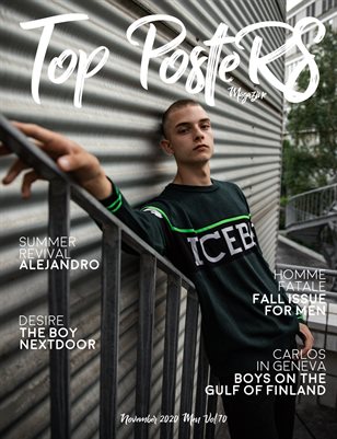 TOP POSTERS MAGAZINE - NOVEMBER MEN Vol(70)