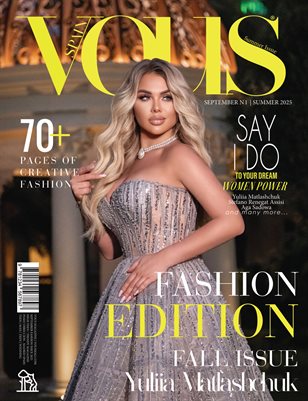 VOUS Magazine | The October Yuliia Matlashchuk Edition | Vol.1 | 2025