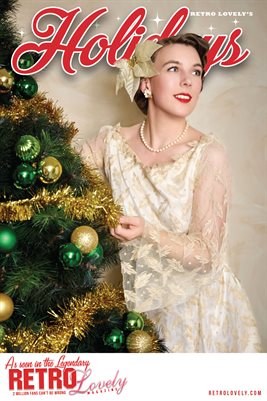 2024, Retro Lovely, Holidays Issue, VOL-02, Maizie May, Cover, Poster