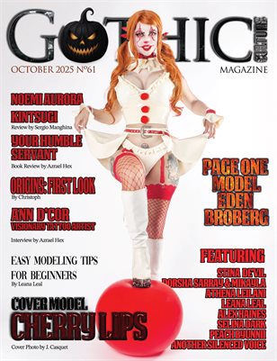 October 2025 Nº61 Variant 2 cover with Cover Model Cherry Lips