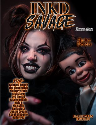 Inkd Savage Magazine Issue #61 - Halloween Edition - Amber Brooke