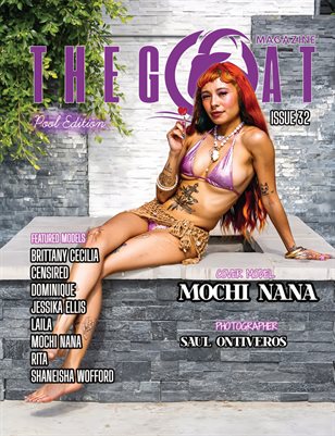 The Goat Magazine Issue 32 Cover Model Mochi Nana