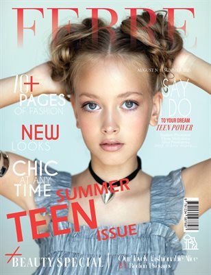 FERRE Magazine | The August Teen Edition | Vol.1 | 2025