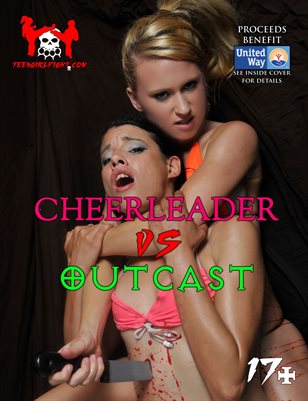 Brandi vs Raven - Teens Soaking Wet in Sweat Fight in a Teen Bikini Bloodbath to the Death! Cheerleader vs Outcast! Part 4