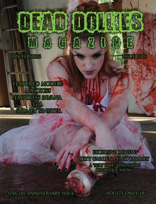 Dead Dollies Magazine Issue 5 Anniversary Edition