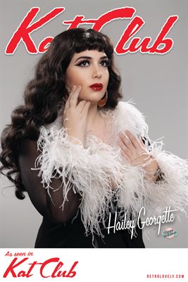 Kat Club No.56 – Hailey Georgette Cover Poster
