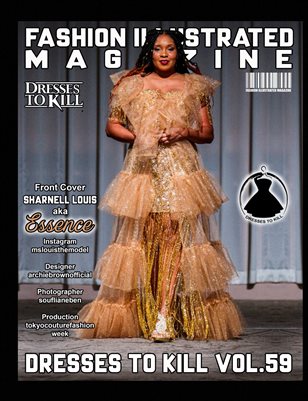 Fashion Illustrated Magazine Dresses To Kill Vol. 59
