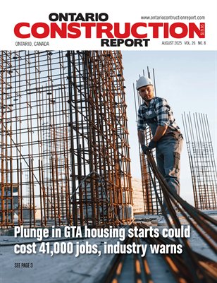 Ontario Construction Report (August 2025)