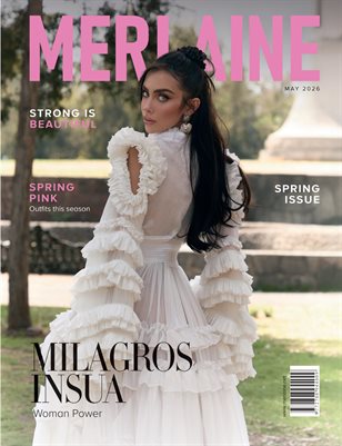 Merlaine magazine Milagros 2026 print