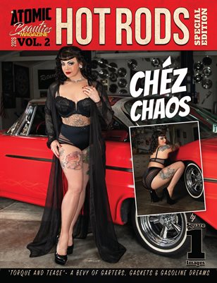 Atomic Beauties Magazine - Hot Rods Special Edition 2026 Volume 2 Chéz Chaos Cover