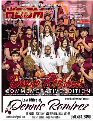 2023 HSSM Football Preview Donna Commemorative Edition