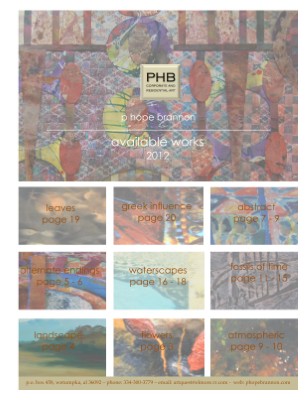 P. Hope Brannon Available Works 2012