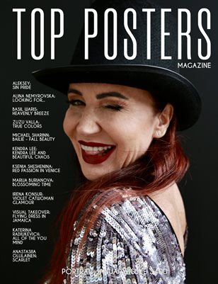 TOP POSTERS MAGAZINE - PORTRAIT JANUARY (Vol 3400)