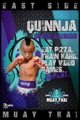 Quinn Acebedo East Side Themed Poster