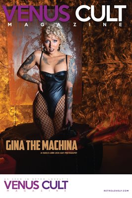 2025, Venus Cult, No-04, Gina the Machina Cover, Poster