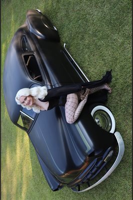 Hot Rod Billie Jayne Poster