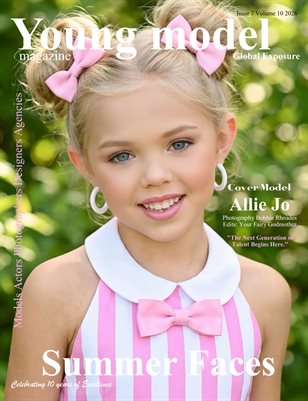 Young Model Magazine Summer Faces Issue 7 Volume 10 2026