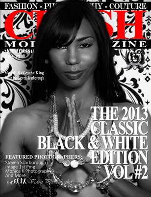 CRUSH Model Magazine 2013 Classic Black & White Edition Vol #2
