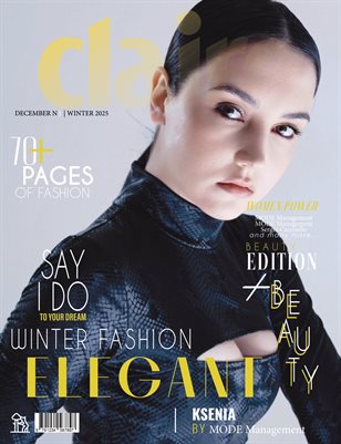 CLAIRE Magazine | The January Beauty Edition | Vol.1 | 2026
